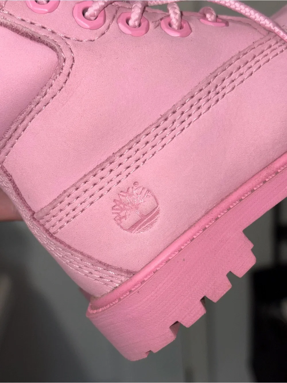 Pink Timberland Boots